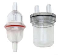 Collettore condensa per caldaia a parete per pressostato - 33 × 26 × 40 mm e 62 × 20 × 6 mm, plastica trasparente, confezione da 2, compatibile con tutte le marche e modelli di caldaie