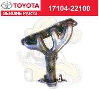 Collettore convertitore catalitico Toyota Corolla 1ZZFE originale OE nuovo