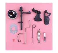 Collettore dell'acceleratore e dell'asta dello starter adatto for MS180 MS170 018 017 Contatto di blocco del grilletto Molla piatta Parte della motosega parte