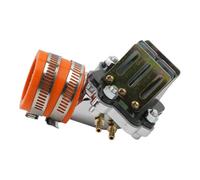 Collettore di aspirazione compatibile con jog 50 ttr50e 50 90 3kj 4dm 1e40qmb by bike motocross Tuning Parts si adatta ai modelli 2014 a 2021(Orange)
