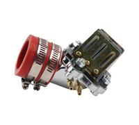 Collettore di aspirazione compatibile con jog 50 ttr50e 50 90 3kj 4dm 1e40qmb by bike motocross Tuning Parts si adatta ai modelli 2014 a 2021(Red)