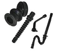 Collettore di avvio olio combustibile linea di impulso adatta for motosega STIHL 026 M 60 024 40 parti in gomma accessori for attrezzi da giardino