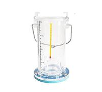 Collettore di campionatori d'acqua in acciaio inossidabile ispessito, 2,5 l, barilotto di campionamento durevole di qualità dell'acqua per fiumi, laghi e analisi delle acque superficiali con design in