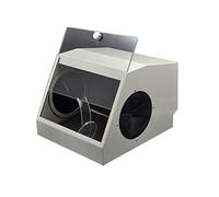 Collettore di Polvere Dentale Scatola Antipolvere, Scatola per Odontotecnico Illuminazione a LED, Doppia Ventilazione Coperchio Antipolvere Aspiratore di Polvere Aspirapolvere Detergente