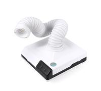 Collettore di polveri for unghie potente da 60 W, aspiratore for polvere, design a gomito retrattile, la, aspirapolvere, collettore di polveri for manicure for unghie,Potente Doppio(Type-1)