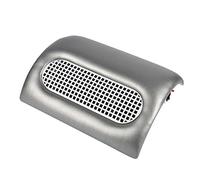 Collettore di polveri per unghie Aspirapolvere per unghie acriliche gel estensione unghie poli, Asciugacapelli professionale Attrezzatura pulizia pedicure manicure,Argento