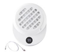 Collettore di polveri per unghie - Mini aspirapolvere per unghie con batteria ricaricabile, macchina Đe polvere D´e manicure Dęe 6000 giri/min, rimozione per unghie con schermo LED Çon batteria