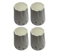 Collettore di riscaldamento a pavimento, confezione da 4 pezzi, interruttore rotante in plastica filettata M30 x 1,5 per valvole di controllo della temperatura del radiatore, per sistemi di valvole