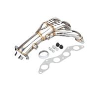 Collettore Di Scarico Ad Alto Flusso In Acciaio Inossidabile Per Sistemi Di Scarico Per Civic DX/LX EM/ES D17 1.7L 2001-2005 Argento MNGNCBXWK
