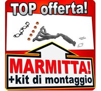 Collettore di scarico per Ford Focus 1.4 1.6 16V al 2004 impianto di scarico