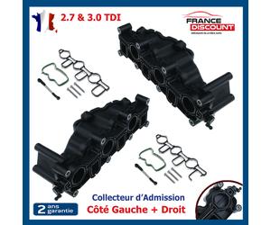 Collettore D'Ingresso Sinistro + Destro Previste AUDI A6 C4 4FH 4F5 2.7 3.0 TDI