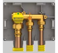 Collettore Gas Mono Interc Ettazione Due Vie K 2.3 Tc 1 Tc ¾ DN20 Teco