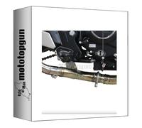 collettore gpr open acciaio, cf.12.race.dec compatibile con cf moto 700 cl-x heritage 2022 2023 2024 mototopgun