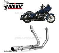 HD.002.C1 - Collettori Scarico no-kat MIVV Inox HARLEY DAVIDSON ELECTRA GLIDE