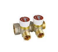 COLLETTORE ICMA LINEARE 1" X 2 USCITE DA 1/2" SANITARI BAGNO RISCALDAMENTO