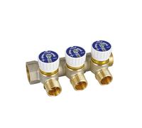 COLLETTORE ICMA LINEARE 1" X 3 USCITE DA 1/2" SANITARI BAGNO RISCALDAMENTO