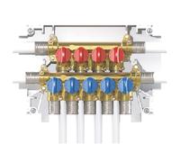 Collettore intercettazione 11 vie da incasso Fastec mod. k4.3 TECO