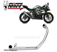 K.048.C1 - Collettori Scarico no-kat MIVV Inox KAWASAKI NINJA / Z 125