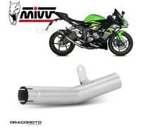 Tubo Elimina Kat MIVV Decatalizzatore inox KAWASAKI ZX-6 R 636 2019 > 2020