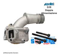 Collettore Lamellare POLINI Doppia Alimentazione 19 Vespa 50 Special R 125 ET