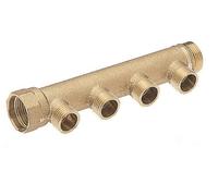 Collettore Lineare in Ottone per Riscaldamento Maschio Femmina 1 x 3 Icma
