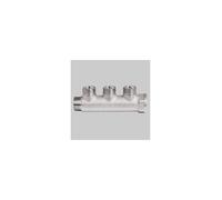 COLLETTORE LINEARE MF 3/4 CROMATO INTERASSE 36 MM - 3 Vie