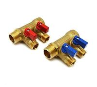 Collettore Lineare Nino 1" X 1/2" 2 Vie Tiemme