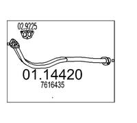 Collettore Marmitta Mts 01.14420