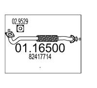 Collettore Marmitta Mts 01.16500