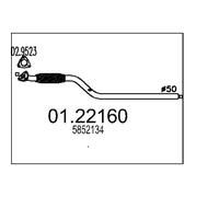 Collettore Marmitta Mts 01.22160