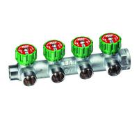 Collettore multi far 1" con rubinetti 4 vie - int.45 Far