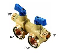 Collettore Modulare per Sanitari in Ottone Totem 1 x 1 Tiemme Raccorderie