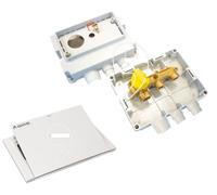 COLLETTORE PER GAS CON CASSETTA 1" X 3/4" 2 VIE E 3 VIE TIEMME