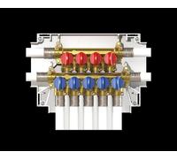 Collettore per impianti sanitari multi intercettazione K4.3 4 5 uscite F13 Teco