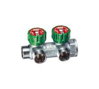 Collettore per Riscaldamento a 2 Vie da 1" Far Multifar con Valvola