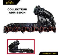 Collettore Persiana Tubo Ammissione Aria Serie 3 E90 330D 5 F10 530D 730D 740D