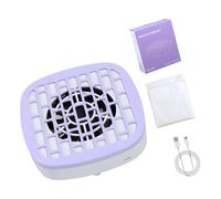 Collettore portatile per unghie, silenzioso, materiali ABS, facile da pulire, tazza staccabile, estrattore di arte per unghie silenziose