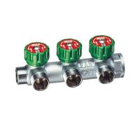 Collettore Riscaldamento a 3 Vie da 3/4" Far Multifar con Valvola