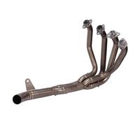 Collettore Silenziatore Completo Del Di Scarico Moto Modifica Connect Per Kawasaki Per Z900 2017-2020 Per Ninja 900 Tubo Di Collegamento Centrale Anteriore Senza Silenziatore Slip On