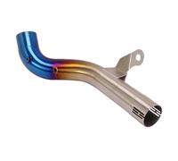 Collettore Silenziatore Moto Centrale Collegare Il Tubo Metà Di Collegamento Tubo Per BMW Per F750 Per 850GS 2018-2022 Di Scarico In Acciaio Inox