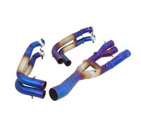 Collettore Silenziatore Moto Di Scarico Anteriore Tubo Di Collegamento Modificare Fuga Per BMW Per S1000R Per S1000RR Per S1000 R RR 2019 2020 2021 2022 Moto Silenziatore