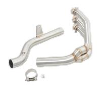 Collettore Silenziatore Moto Di Scarico Completo Del Modificato Tubo Di Collegamento Anteriore Per Triumph Per Trident Per Tiger 660 Per Tiger 660 Sport 2021 2022 2023