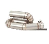 Collettore Silenziatore Moto Di Scarico Fuga Modifica Catalizzatore Metà Tubo Di Collegamento Per Triumph Per Street Triple 765 SR Rs 765s 765r 765rs 2017-2023