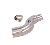 Collettore Silenziatore Moto Di Scarico Marmitta Tubo Di Coda Per Suzuki Per SV650 2016-2022 Centrale Collegare Il Tubo Di Collegamento In Acciaio Inox