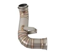 Collettore Silenziatore Moto Metà Di Collegamento Tubo Catalizzatore Di Scarico Modificare Per DUKE 790 Per Duke 890/890R 18-22 790 Adventur R Per 790 R Per Rally 19-22(No Catalyst)