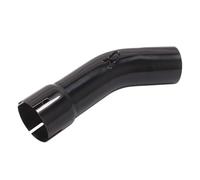 Collettore Silenziatore Moto Scarico Fuga Slip On Per SUZUKI Per SV650 Per SV 650 650X 650 S 2003-2014 2015 Moto Silenziatore Modificare Centrale Collegamento Tubo 51 MILLIMETRI(Nero)