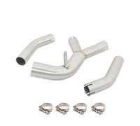Collettore Silenziatore Per Moto Per GUZZI Per V85TT V 85 Per V85 TT 2019 2020 2021 2022 2023 Silenziatore Scarico Moto Catalizzatore Eliminare Centrale Di Collegamento Tubo Slip On
