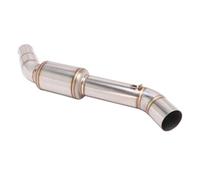 Collettore Silenziatore Per Moto Per Morini Per X-Cape 650 Moto Tubo Di Scarico Centrale Di Collegamento Modificare 51 MILLIMETRI Con Catalizzatore Fuga Moto Silenziatore Bici