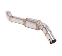 Collettore Silenziatore Per Moto Per Morini Per X-Cape 650 Tubo Di Collegamento Centrale Di Scarico Moto Modifica 51MM Con Catalizzatore Fuga Moto Silenziatore