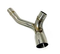 Collettore Silenziatore Per Suzuki Per GSXR1000 K9 2009 2010 2011 Per GSXR 1000 Moto Di Scarico Catalizzatore Cat Eliminator Mid Decat Y-Pipe